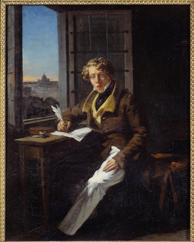 Joseph Désiré Court-69-Ritratto del compositore Victor Rifus - Musee des Beaux-Arts, Rouen